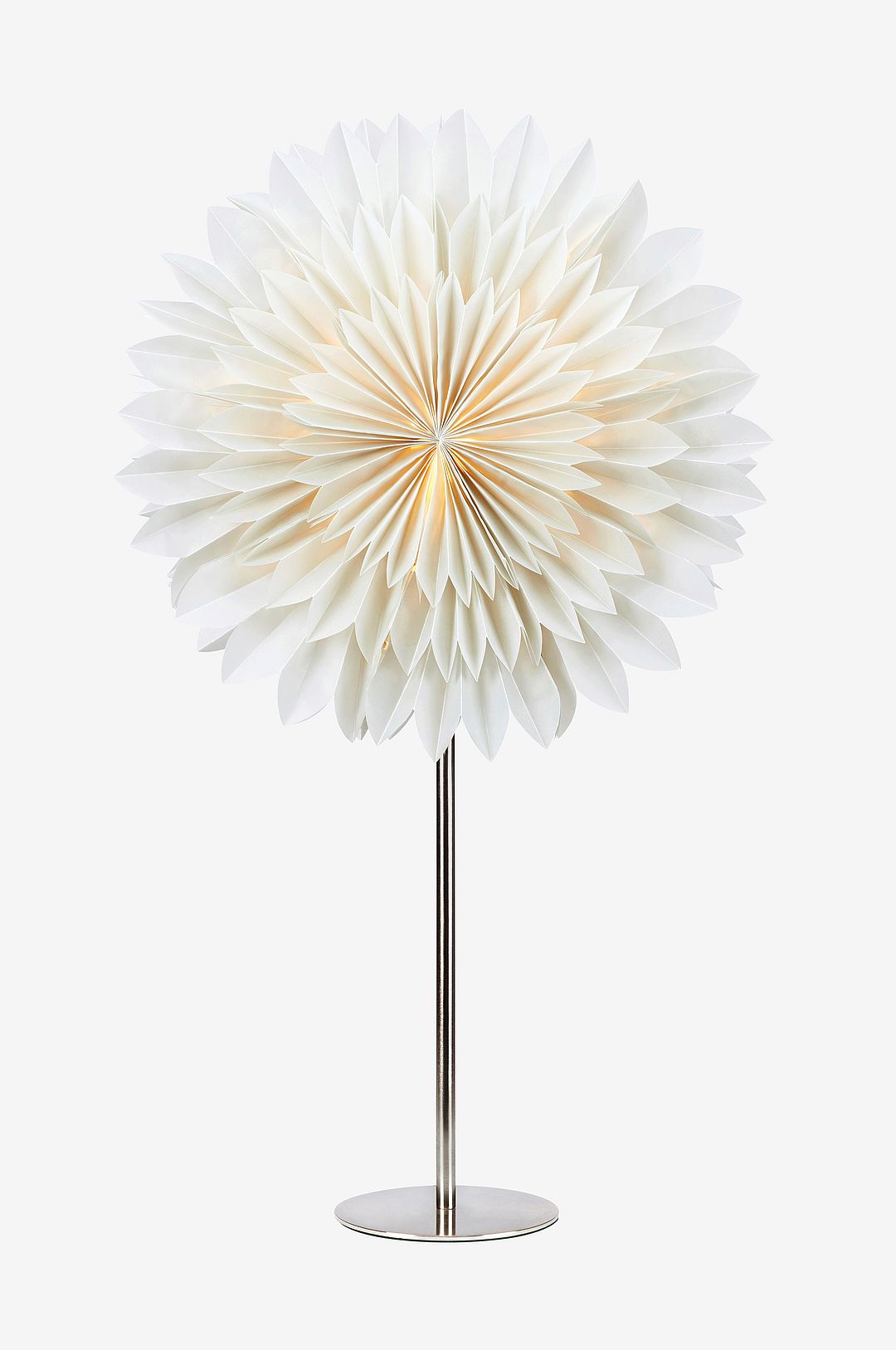 Markslöjd - Bordstjärna SOLINA 35cm - Silver - Adventsstjärnor - Från Homeroom