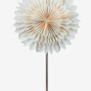 Markslöjd – Bordstjärna SOLINA 35cm – Silver – Adventsstjärnor – Från Homeroom