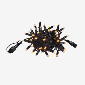 Markslöjd – CHRISSLINE 50L Amber Extra – Svart – Ljusslingor – Från Homeroom