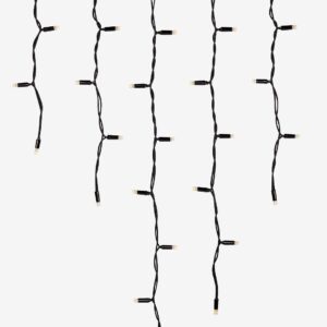 Markslöjd – CHRISSLINE Istapp Original Extra 2×0.6m – Svart – Ljusslingor – Från Homeroom