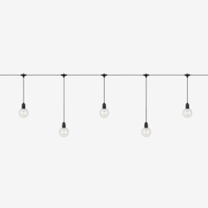 Markslöjd – Garden 24 deco Ljusslinga 10 lampor start – Svart – Ljusslingor – Från Homeroom