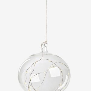 Markslöjd – Glasboll Lina 18 – Transparent – Dekorativ julbelysning – Från Homeroom