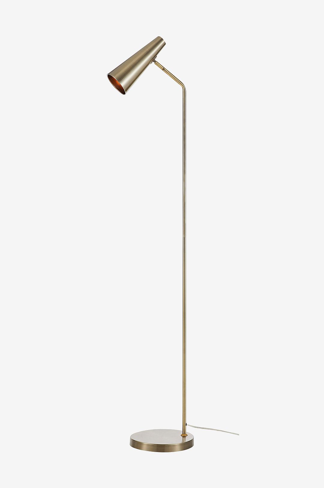 Markslöjd – Golvlampa PEAK 1L – Mässing – Golvlampor – Från Homeroom
