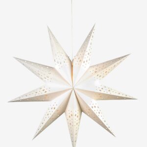 Markslöjd – Julstjärna SOLVALLA 75 cm – Vit – Adventsstjärnor – Från Homeroom
