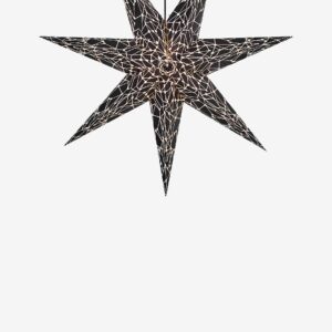 Markslöjd – KARLA Pendel Stjärna 75 cm – Svart – Adventsstjärnor – Från Homeroom