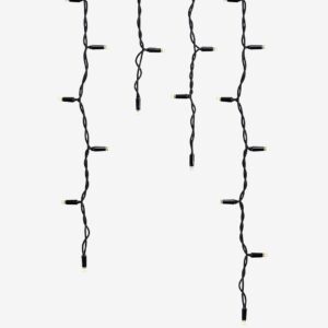 Markslöjd – Ljusslinga Istapp CHRISSLINE 100L Kall Vit Extra – Svart – Ljusslingor – Från Homeroom