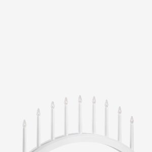 Markslöjd – Ljusstake Avento 9L – Vit – Adventsljusstakar – Från Homeroom