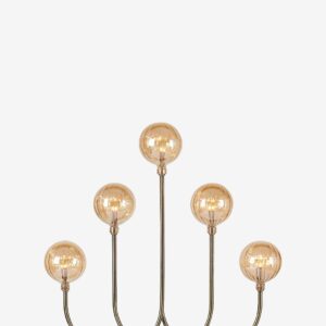 Markslöjd – Ljusstake Enys 5L – Mässing – Adventsljusstakar – Från Homeroom