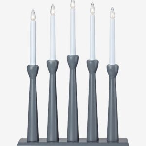 Markslöjd – Ljusstake Måseskär – Grå – Adventsljusstakar – Från Homeroom