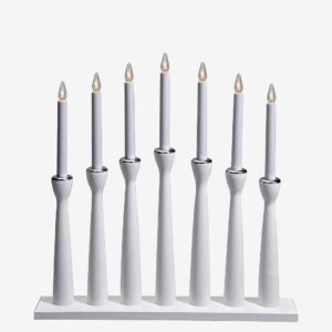 Markslöjd – Ljusstake Måseskär – Vit – Adventsljusstakar – Från Homeroom