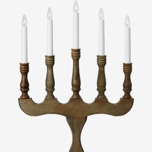 Markslöjd – Ljusstake Svaneholm 5L – Grå – Adventsljusstakar – Från Homeroom