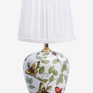 Markslöjd – MANSION Bordslampa Liten Mönstrad/Vit – Bordslampor – Från Homeroom