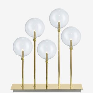 Markslöjd – MÄSTER Ljusstake 5L – Guld – Adventsljusstakar – Från Homeroom