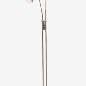 Markslöjd – ODENSE Golv 2L Stål – Grå – Golvlampor – Från Homeroom