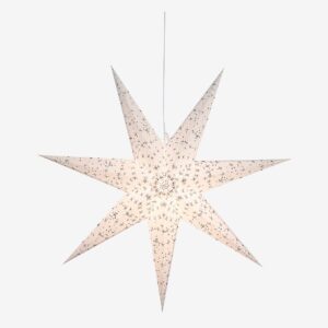 Markslöjd – OLIVIA Hängande Stjärna 75 – Vit – Adventsstjärnor – Från Homeroom