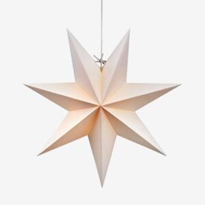 Markslöjd – Papp stjärna Duva 45 cm – Vit – Adventsstjärnor – Från Homeroom