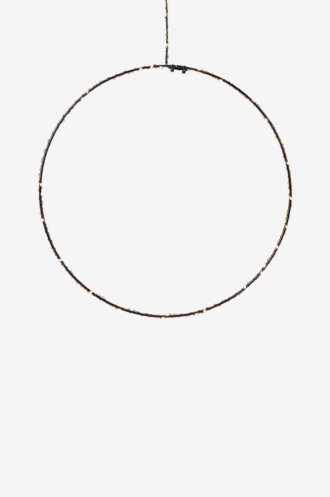 Markslöjd - Pendel Cirkel ALPHA 30cm - Svart - Dekorativ julbelysning - Från Homeroom
