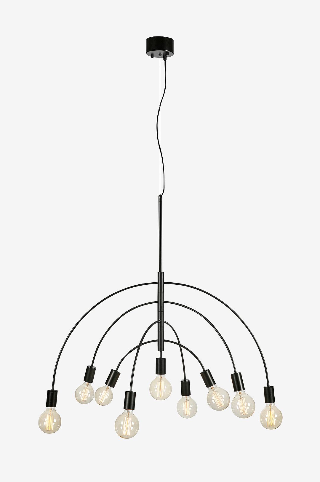 Markslöjd – Pendel LAVELLO 9L – Svart – Takpendlar – Från Homeroom