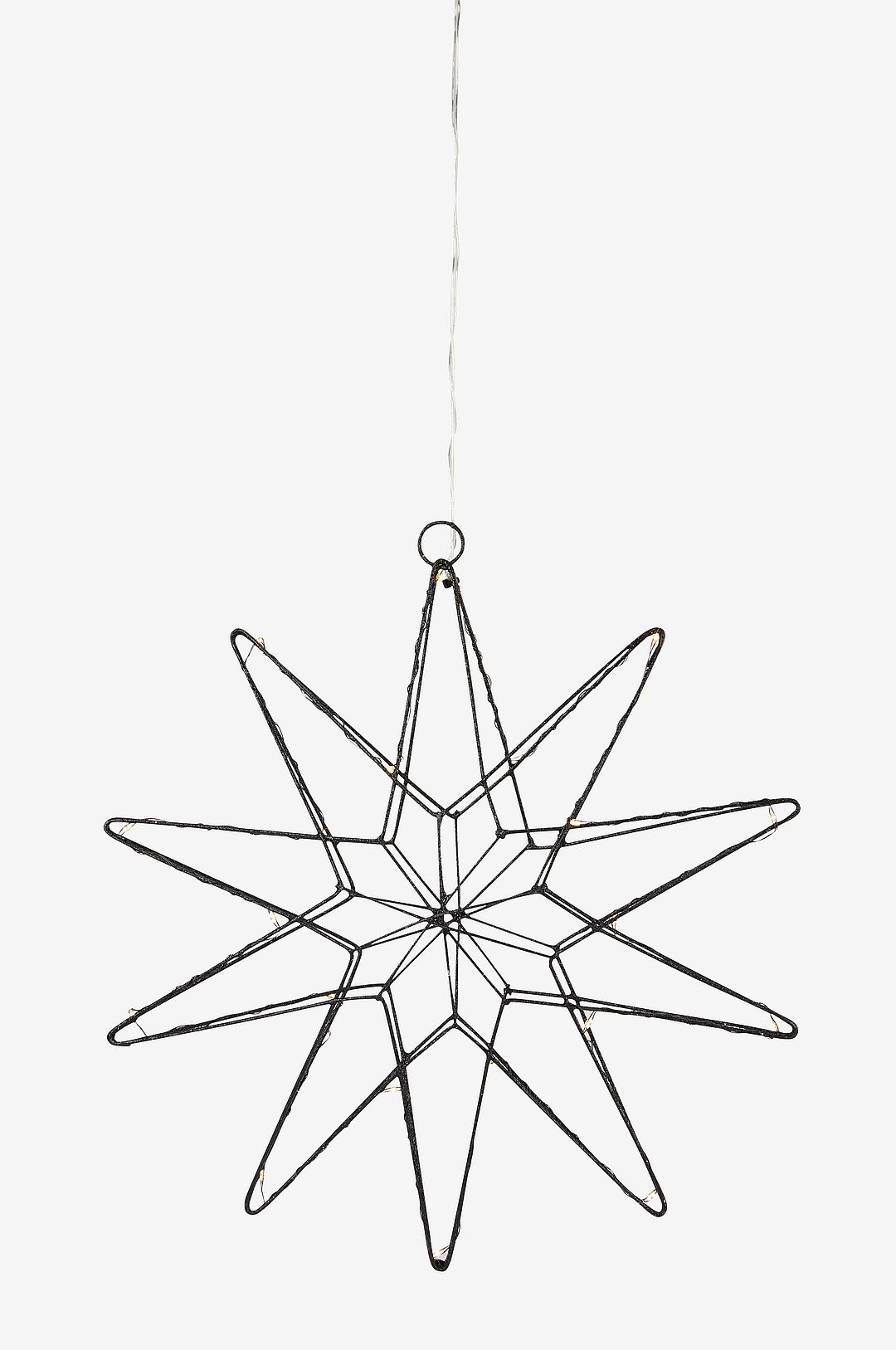 Markslöjd - Pendel Stjärna GLEAM - Svart - Adventsstjärnor - Från Homeroom