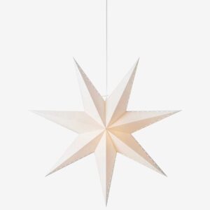 Markslöjd – Pendel Stjärna LIVELY 60cm – Vit – Adventsstjärnor – Från Homeroom