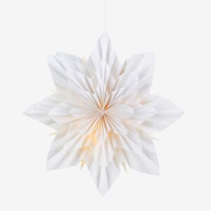 Markslöjd – Pendel Stjärna NEELA 45cm – Vit – Adventsstjärnor – Från Homeroom