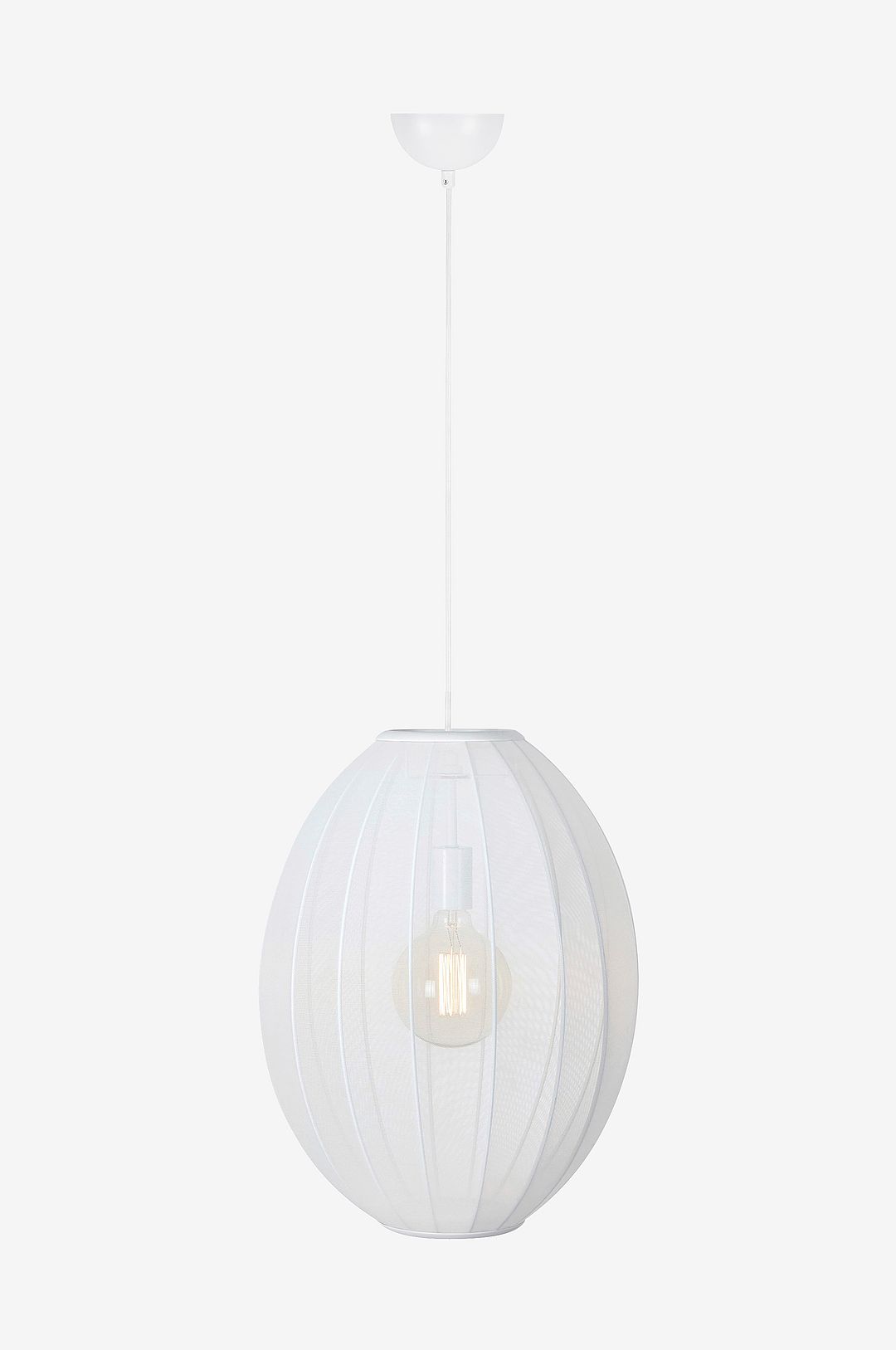 Markslöjd – Pendellampa Florence 40 cm – Vit – Takpendlar – Från Homeroom