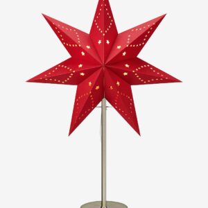 Markslöjd – SATURNUS Bordsstjärna 35cm – Röd – Adventsstjärnor – Från Homeroom