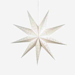 Markslöjd – SOLVALLA Stjärna 100cm Papp – Vit – Adventsstjärnor – Från Homeroom