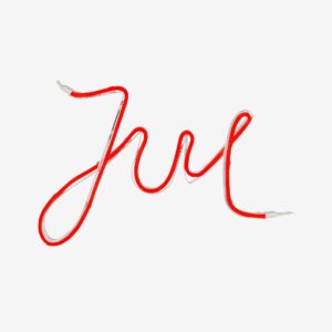 Markslöjd – Siluett Jul New York – Röd – Dekorativ julbelysning – Från Homeroom