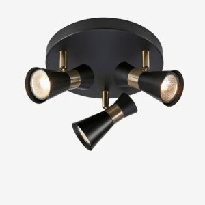 Markslöjd – Spotlight FOLIE Rund – Svart – Spotlights – Från Homeroom