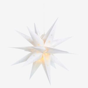 Markslöjd – Stjärna Ute&Inne 3D Vectra 60 – Vit – Adventsstjärnor – Från Homeroom