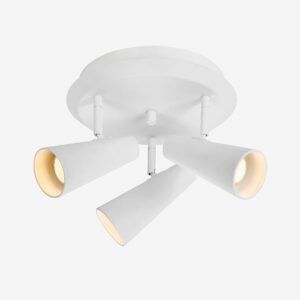 Markslöjd – Taklampa CREST 3L Rund – Vit – Takpendlar – Från Homeroom