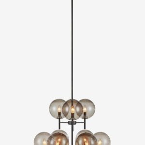 Markslöjd – Taklampa CROWN 9L – Svart – Takpendlar – Från Homeroom