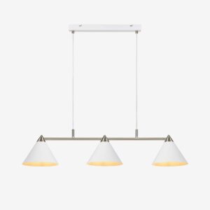 Markslöjd – Taklampa KLINT 3L – Vit – Takpendlar – Från Homeroom