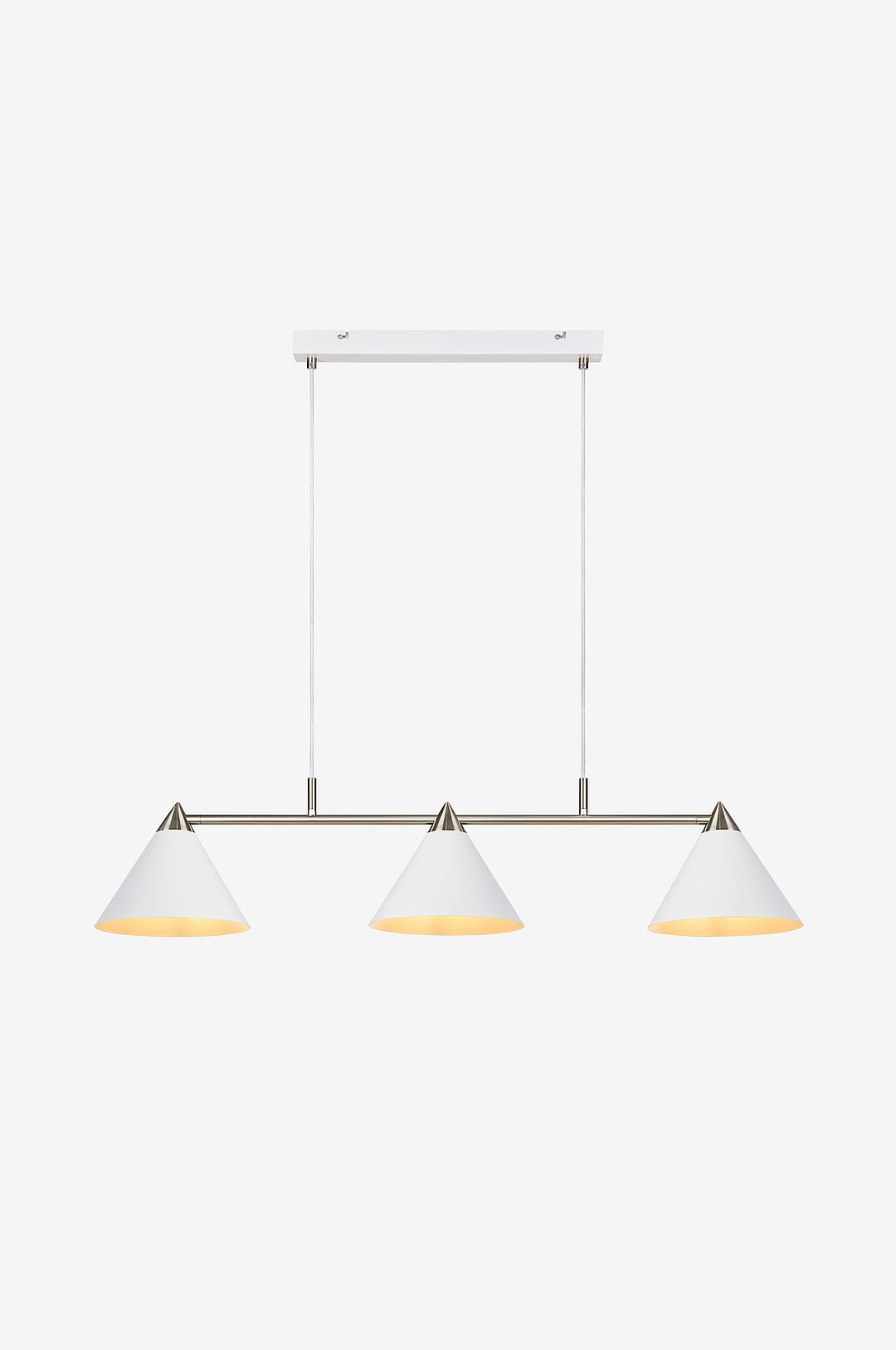 Markslöjd – Taklampa KLINT 3L – Vit – Takpendlar – Från Homeroom