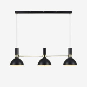 Markslöjd – Taklampa Larry 3 lampor – Svart – Takpendlar – Från Homeroom