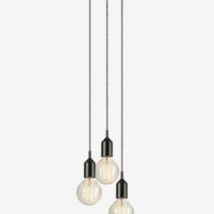 Markslöjd – Takpendel Bronx 3L Rund – Svart – Takpendlar – Från Homeroom