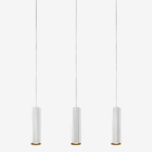 Markslöjd – Takpendel Costilla Rak 3L – Vit – Takpendlar – Från Homeroom