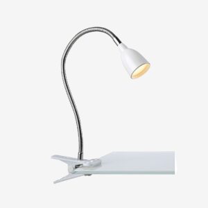 Markslöjd – Tulip Klämspot – Vit – Bordslampor – Från Homeroom