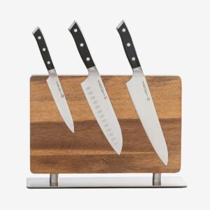 Markus Aujalay – Knivblock med magnetisk Markus Aujalay – Natur – Köksknivar & tillbehör – Från Homeroom