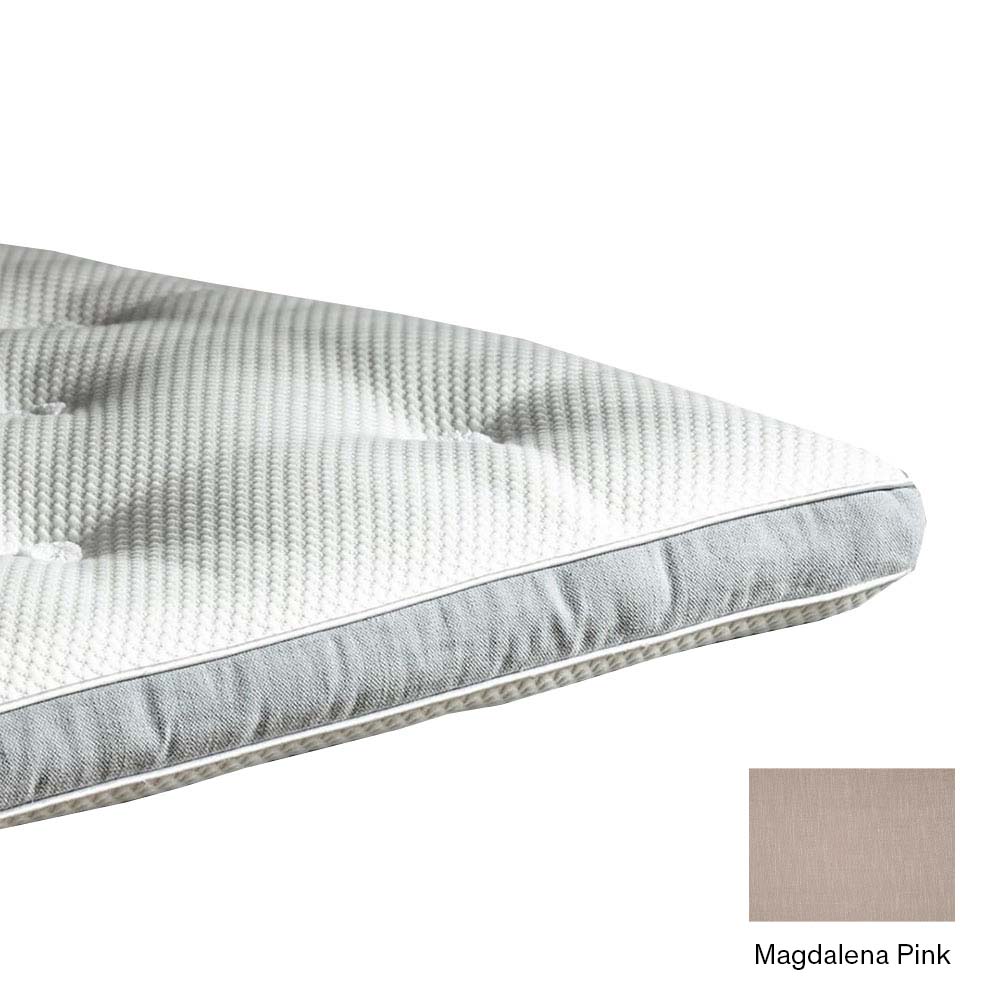 Mattsons Beds Tagel Stretch Bäddmadrass 140x210 Rosa