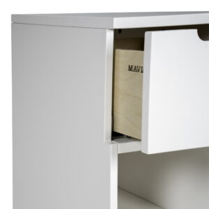 Mavis Aoko 1 Låda Sängbord 30x40x72 Beige