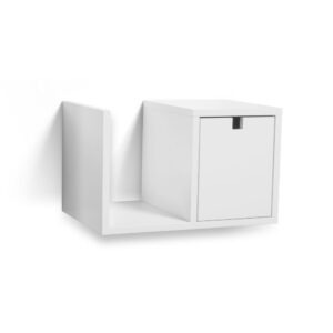 Mavis Falsterbo Vägghängt Sängbord 42x28x26 Vit