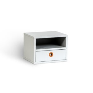 Mavis Höllviken Vägghängt Sängbord 35x28x26 Grå