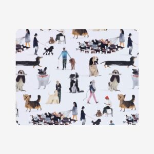 Maxwell & Williams – Bordstabletter Dogs, 4-p – Flerfärgad – Löpare & tabletter – Från Homeroom