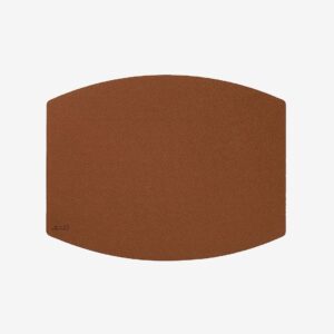 MiLLE W NORDISK DESIGN – Bordstablett ellips – Brun – Löpare & tabletter – Från Homeroom