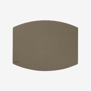 MiLLE W NORDISK DESIGN – Bordstablett ellips – Grå – Löpare & tabletter – Från Homeroom