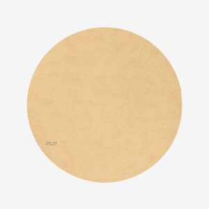 MiLLE W NORDISK DESIGN – Bordsunderlägg rund – Beige – Löpare & tabletter – Från Homeroom