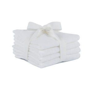 Mille Notti Albergo 4 Pack Handduk 30×30 Vit