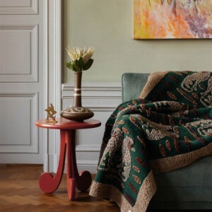 Mille Notti Franca Sängbord Röd